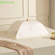 FUHUI Mesh Food Cover, Umbrella Shape Dustproof Food Net, Food Lid Foldable Breathable Dish Tent Din