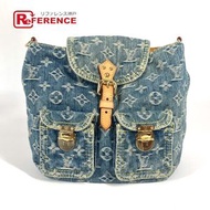 LOUIS VUITTONCA0076 Monogram Denim Sac Ado PM 雙肩包