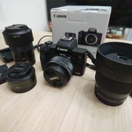 99% new Canon M50 1545 22 f2 55-200 m...