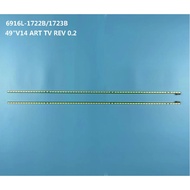 LED Backlight Strip for 49UB8250 49UB8270 49UB850V 49UF695V 49UB830V 6922L-0128A 6916L1722A 6916L172