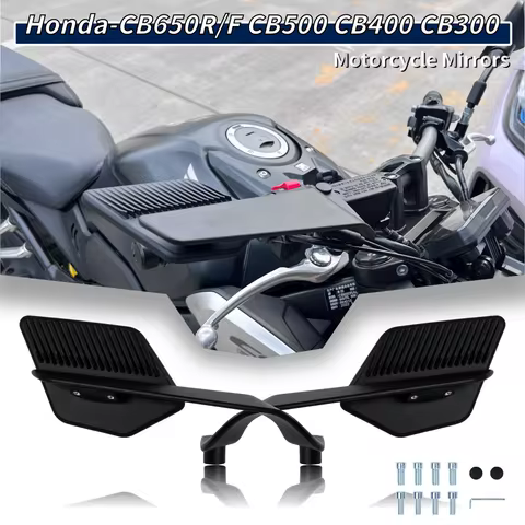 Motorcycle Side View Mirror for Honda CB1000R CB650R CB650F CB500 CB300 CB200X CB125 Stealth Winglet