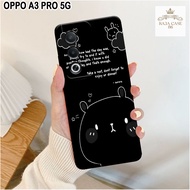 Latest Oppo A3 Pro 5G Case - Rajacase - Oppo A3 pro 5G casing - Cartoon Softcase Motif - Cellphone p