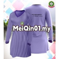 PEMIMPIN PUTERI ISLAM Sublimation Tshirt / Baju Microfiber Jersi / Round Neck Short Sleeve / Tshirt Jersey /   Baju Jersey Muslimah / Baju Muslimah Labuh Jersy Muslimah