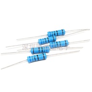 ((5pcs) 5W Metal Film Resistor 1% Precision 1R4.7 R10R100R220R1K4.7 K10K100K220K470K1M