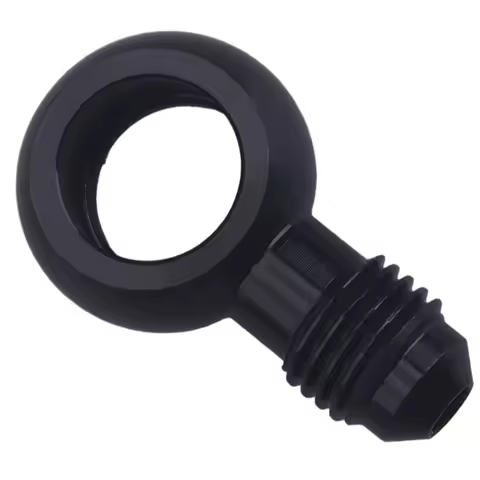 Aluminum Banjo Adapter Fitting 10AN Male Flare AN3 AN4 AN6 AN8 AN10 to 12mm 14mm 16mm Banjo Hole for