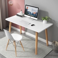 table💘&amp;Computer Desktop Table Rental House Rental Rectangular Study Table and Chair Set Home Bedroom Student Children's