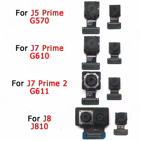 Rear Front Camera For Samsung Galaxy J7 Prime 2 J5 J8 J810 G570 G610 G611 Back Frontal Selfie Camera
