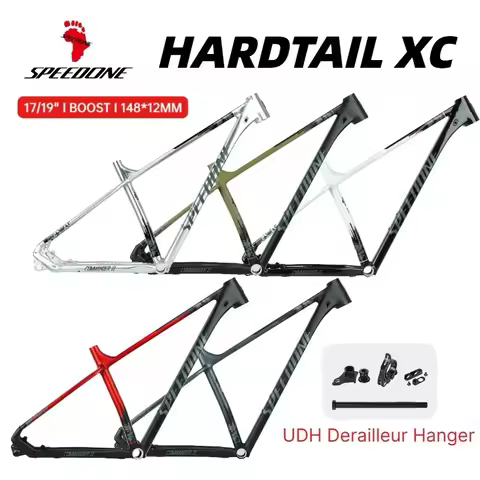 SPEEDONE Commander II XC Hardtail MTB Frame 6061-T6 Aluminum 27.5/29inch Boost 148 UDH Thru Axle Bic
