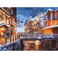 Jigsaw Puzzle PieceRelax-Ginzan Onsen Hot Spring Japan 1008 Piece. Plastic In Thailand Yes