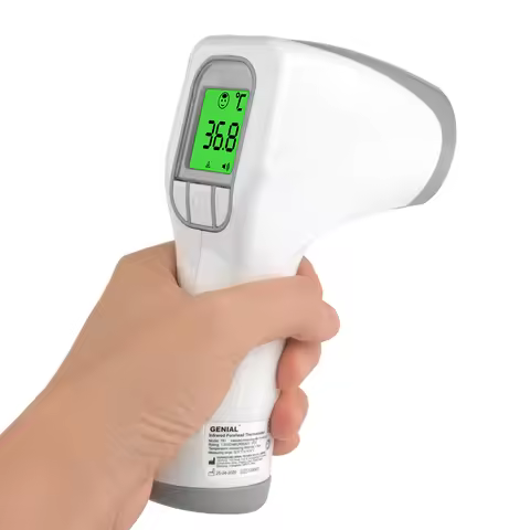 No Contact Baby Thermometer - One-Click Infrared Forehead Digital Thermometer for Infants, Kids & Ad