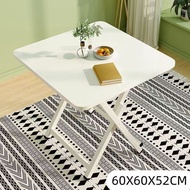 Foldable Table Multifunctional Household 4-Person Dining Table Portable Dining Table Foldable Dining