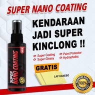 BERGARANSI !! [ GRATISS KANEBO ] SUPER NANO COATING BY SUPERMAX / NANO CERAMIC COATING / NANO CRAMIC