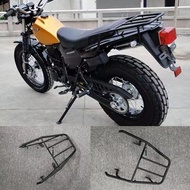 รถจักรยานยนต์ด้านหลังด้านหลังชั้นวาง Travel Rack การปรับเปลี่ยนรถโบราณด้านหลังเหมาะสําหรับ Tw225 Tw2