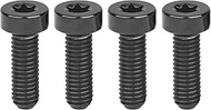 Wanyifa Titanium M5x15mm Torx Head Bolt for Bicycle Bottle Cage Brake Stem Pack of 4