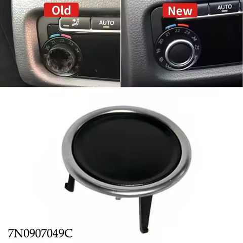 1 X Car A/C Knob Button Rear Air Conditioning Panel Switch Button For Sharan 7N1 7N2 For Seat Alhamb