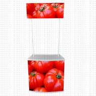 Hot Sale Plastic Portable Promotion Table Exhibition Fold-able Counter Booth Event Exhibition Sampli