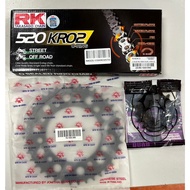 Yamaha R1 Chain Set (2015-2021) With 520 KRO RK Brand