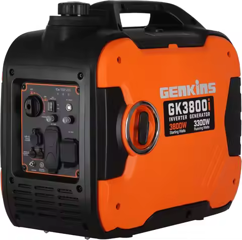 3800 Watt Portable Inverter Generator Ultra Quiet RV Ready Emergency Home Back up Recreation etc Gas