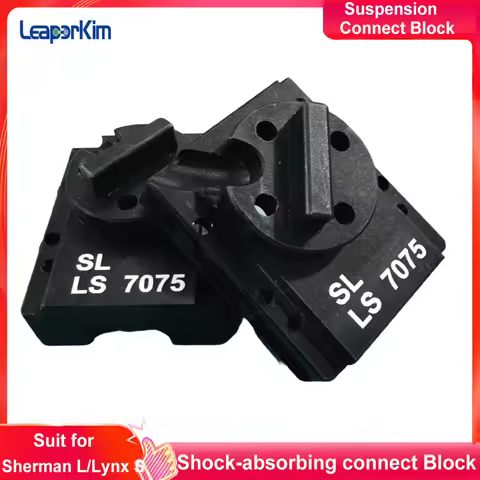 BeiDou LeaperKim Sherman L Shock-absorbing Connecting Block Black Diamond 7075 Engine Mount for Leap