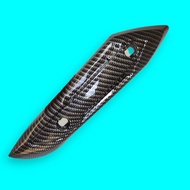 Tzm carbon glossy exhaust shield cover AJMVARIATION99 AJMVARIATION99