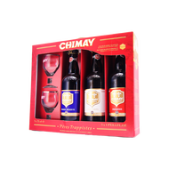 奇美修道院系列杯組禮盒(3酒2杯) Chimay Gift Pack 750 ml - 2 Glass &amp; 3 beers