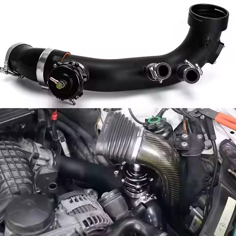 For BMW N54 E88 E90 E92 135i 335i 335 Car Turbo Inlet Charge Pipe Hard Piping Kit with 50mm Blow Off