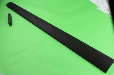 4/4 3/4 1/2 Indonesia grade A ebony cello fingerboard replace cello fingerboard with Top Nut,Cello p