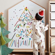 Children's Room Household Drawing Board Solid Wood Magnetic Baby Wall Drawing Graffiti Board Childre