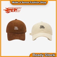 Korean Smooth Embroidery Baseball Cap Unisex/Casual Summer Fashion Cap/Topi Fesyen Kasual Lelaki Per