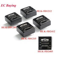 Dc-dc 5w Dc 12v To 15v / 5v / 12v 24v to 5v / 12v Hlk-5D2405 / 5d1205 / 5d1205 / 5d121212 / 5d1215 /