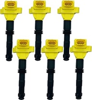 HIGH PERFOMANCE IGNITION COIL 99760210700 UF-346 UF346 C1359 0986221016 H1523B-Y SET OF 6 COMPATIBLE