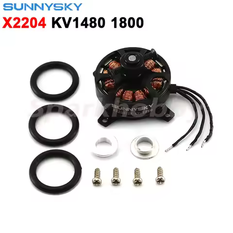 1PC Original Sunnysky X2204 KV1480/KV1800 Brushless Motor designed for RC quadcopter f3p Airplane 3D