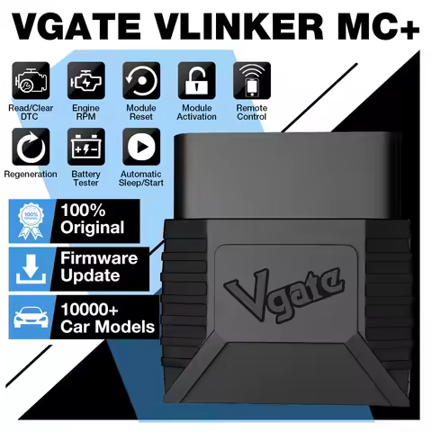 Vgate vLinker MC+ ELM327 Bluetooth 4.0 OBD 2 OBD2 ELM 327 wifi Car Diagnostic For Android/IOS Scanne
