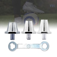 YYS 12Pcs Soccer Boot Cleats Football Boot Spikes Aluminum Football Stud Soccer Cleats Screw Cleat F