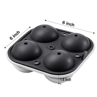 Yama Xun Big 4 Ball Ice Hockey Silicone Ice Hockey 4-Hole Silicone Ice Hockey Mold