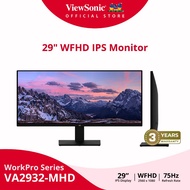 VA2932-MHD - ViewSonic 29" ultra-wide 21:9 borderless 75Hz adaptive-sync IPS Monitor, eye-care, HDR1