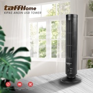 TaffHOME Kipas Angin USB Meja Kerja Tower Fan Standing Mini