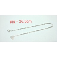 925纯银脚链silver anklet