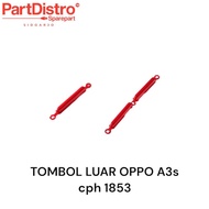 TOMBOL OPPO A3S RED/BLACK VOLUME ON/OFF BUTTON (CPH 1853) / Oppo A3s External Button