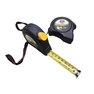 WHOLESALE Rubber Meter Auto Stop Measuring Tape 5 Meter Work Auto Stop Roll Meter Auto Lock Automati