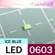 0603 Single Color LED SMD SMT ICE BLUE