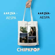 [KARINA Aespa PACKAGE SET] I TOTEBAG KARINA AESPA I TOTEBAG AESPA I TAS AESPA I AESPA ALBUM