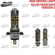 UNIVERSAL MINI DRIVING LIGHT KILLER HEADLIGHT BULB VERSION 2 T19 / B35 / H4