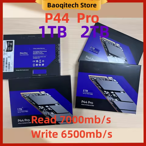 Original P44 Pro 1TB 2T Solid State Drive M.2 2280 P44pro 1T NVMe SSD 2TB M2 PCIE4.0 for Solidigm Hy