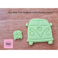 Mini Van Van Fondant Cutter cookie Cutter