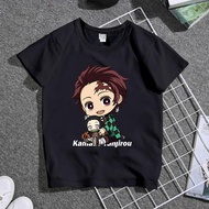 2026TT126 Summer Boys Girls Children Clothing Demon Slayer Two-Dimensional Anime Merchandise Same St