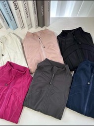 Lululemon define連帽瑜伽服套裝女士修身瑜伽服外套