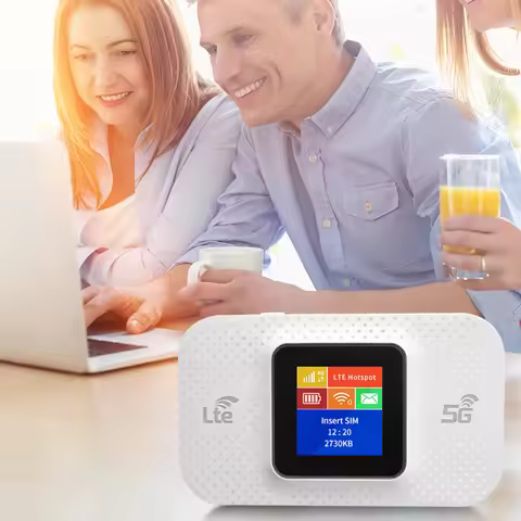 4G Lte WIFI Router Sim Card Slot Wireless Portable Router 3650mAh Unlock Modem Mobile WiFi Router Po