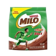 Minuman Malt Berkhasiat Milo 3 in 1 instant 30s x 33g