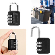 3-Digit Number Password Lock Travel Anti-theft Resettable Combination Padlock Lock for Cabinet Lugga